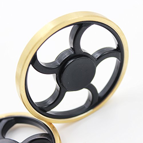 Fidget Spinner Hand Finger Gyro Anti Stress Spinner copper ring Stent Metal Bearing EDC Fidget Toys Hand spinner