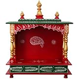 MVEE Wooden Temple/Pooja Mandir/Mandapam/Temple for Home