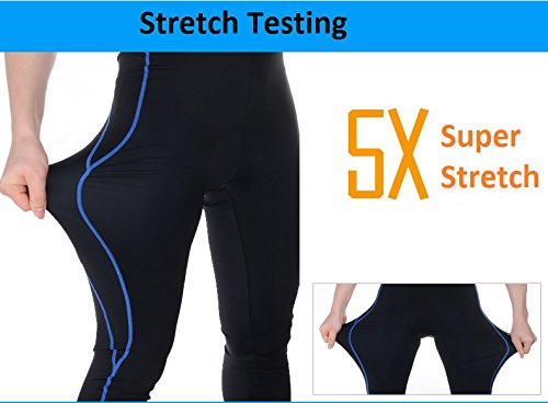 ALLY Fahrradhose radlerhose radhose Kurz mit Quick-Dry-Funktion / 3D COOLMAX Seat / Reflectors Lange Hosen - 3