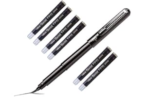 ‎PENTEL Pentel - Fude Pocket Brush Blister Pack mit 6 Patronen, Schwarz