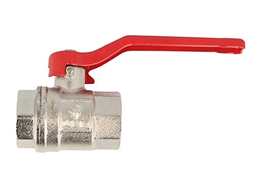 tecuro Messing Kugelhahn Größe 1 1/4" (5/4") - DN 32 - beidseitig Innengewinde