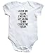 HippoWarehouse Leave me alone I'm only speaking to my chicken's today baby vest boys girls