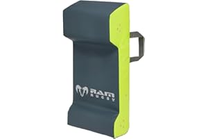 ‎RAM RUGBY Ram Rugby Doppelkeil-Schlagschutz – Kontaktpolster – Tackle Shield – 2 Größen (Senior und Junior)