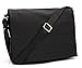 Produktbild Bovari echt Leder Messenger Bag Umhängetasche Schultertasche Laptoptasche Notebooktasche (bis 15,6 Zoll) Model Metz - Herren Damen - 39x31x9 cm - Limited Premium Edition (schwarz matt)