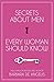 Secrets About Men Every Woman Should Know by