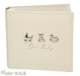 Bambino by Juliana Linen Fabric Album & 3 Icons 100 x 6"x4"