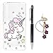 Produktbild Hülle für Samsung Galaxy A9 2018, Anti-Fall Gemalt Handyhülle Case, Ultradünnen Weich Flexibel Silikon TPU Schutzhülle Bumper Anti-Kratzer Stoßfest Smartphone Abdeckung Cover Ein Einhorn Essen