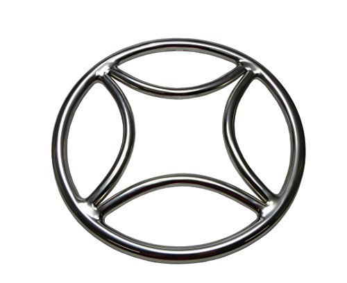 Preisvergleich Produktbild Edelstahl Bondage-Ring Shibari-Ring Fesselring
