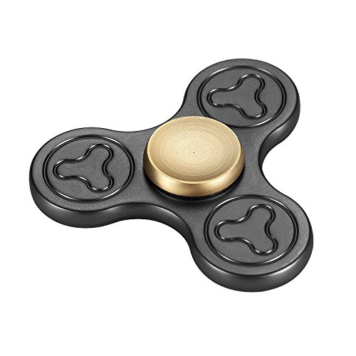 Y&M Tri Fidget Hand Spinner Toy,Stress Reducer Ultra Durable High Speed Bearing Fidget Finger Toy Can Continue to Rotate for 1-3 minutes - Perfect for ADD / ADHD / Anxiety / Autism And Stress Relief Adult Children,Office Desk Gadget
