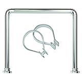 Sealskin Duschvorhangstange Duschstange U-Form Seallux mit 12 Ringe 13276668918