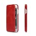Produktbild Apple iPhone 7 Flip Case Handy Klapp Hülle Echt Leder Handytasche Schutzhülle,Rot
