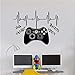 Produktbild luludsoo Mein Herz Schlägt Xbox 360 Controller Gampad Wandkunst Aufkleber Aufkleber Bild Poster