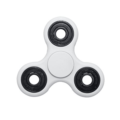 eLander Fidget Toys Hand spinner [White] Perfect For ADD, ADHD, Anxiety, and Autism Adult Children