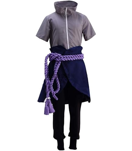 CoolChange Cosplay Kostüm von Sasuke Uchiha nach Ausbildung bei Orochimaru  | Größe: L: Amazon.de: Spielzeug, image size:435x495