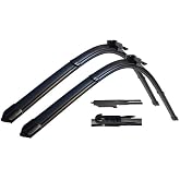 Maxtel Silecek S&uuml;p&uuml;rgesi &Ouml;n Muz Tipi 650Mm+380Mm 26"+15" Fiat Linea 07-17, Punto Evo 09-11, Punto Grande 05-11, Punto Iii 12,