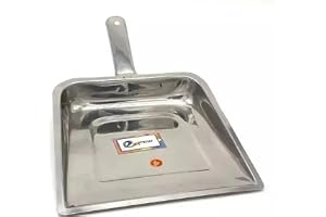 Stainless Steel Cleaning Dustpan/Supdi for Home Cleaning Floor Sweeping/Supdi/Dust Pan - Pack of 1