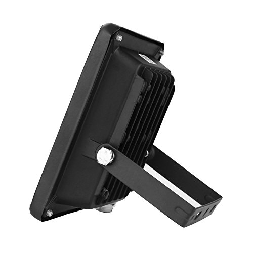 Minger LED Fluter RGB 10W Strahler Außen Mit 24 Tasten Fernbedienung, 16 Farbwechsel, Wasserdicht IP66 Spotbeleuchtung Garten Stimmungslichter - 3