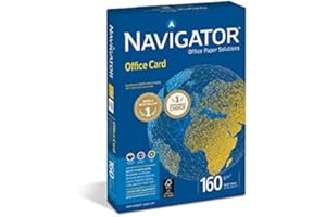 Navigator Office Prem Card FSC High Qlty 160 g/m² A4, color blanco brillante, 250 unidades