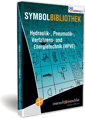 Preisvergleich Produktbild MuM Symbolbibliothek HPVE - AutoCAD & LT 2015