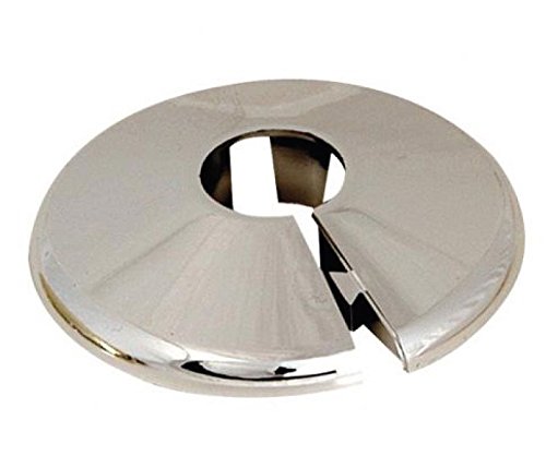 Preisvergleich Produktbild 35 mm Chrom Rohr Halsband – 2 Stück