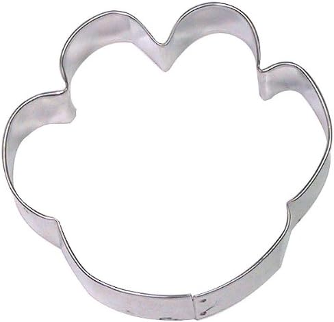 Dog Paw Print Cookie Cutter - 4.5 inches