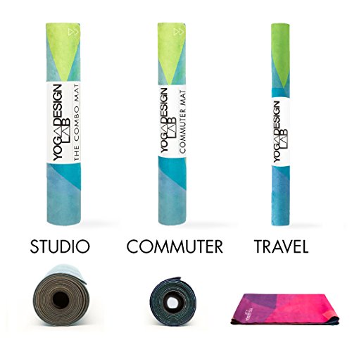 Die Combo Yoga Matte. Rutschfest, Handtuch/Matte in einem Designed beim Schwitzen besser zu greifen! Ökologisches Material. Waschmaschienenfest. Hot Yoga, Bikram, und Ashtanga - 6