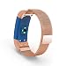Produktbild Altsommer Armband mit Magnetverschluss für Garmin VIVOsmart HR + Luxus Zubehör Milanese Magnetic Mesh Edelstahl mit Werkzeug Armbände,Armband BandErsatzarmband für Damen Herren (Rose Gold)