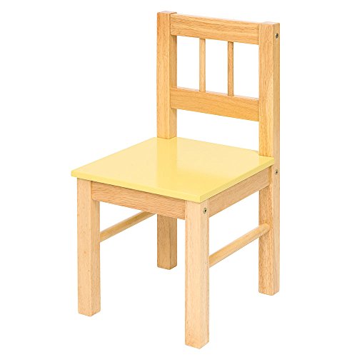 Bigjigs Toys Wooden Chair (Yellow)