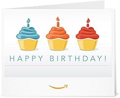 Happy Birthday (Muffins) - Printable Amazon.co.uk Gift Voucher