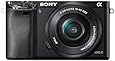 Sony Alpha 6000 Systemkamera (24 Megapixel, 7,6 cm (3") LCD-Display, Exmor APS-C Sensor, Full-HD, High Speed Hybrid AF) inkl. SEL-P1650 Objektiv schwarz