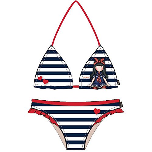 Idee Regalo Natale Ragazza 14 Anni.Santoro Gorjuss Costume Mare 2 Pezzi Bikini Bambina Ragazza Varie Taglie Disponibili 8 10 12 14 Anni Idee Regalo Di Natale
