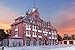 Produktbild Alu-Dibond-Bild 140 x 90 cm: "Sights of Poland. Old building of fire brigade in Koszalin.", Bild auf Alu-Dibond