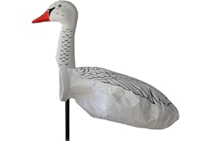 OSTERS MUSCHEL-SAMMLER-SHOP Windsock Wind Chime Goose Garden Decoration 3-Way Adjustable with Rod Weatherproof