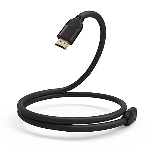 [Premium Zertifiziert] 4K HDMI Kabel 2 Meter / HDMI 2.0b, 21 Gbps, Ultra HD (2160p) bei Vollen 60Hz (Keine Ruckler), HDR, 3D - 5