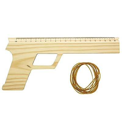 Paladone Bande de caoutchouc Règle Pistolet