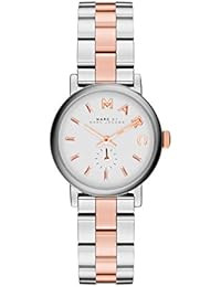 Marc Jacobs  - Reloj de cuarzo para mujer, correa de acero inoxidable multicolor