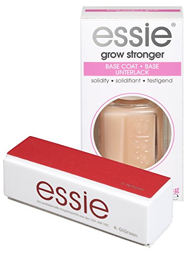 Essie Nagelpflege Unterlack grow stronger inklusive Nagelfeile, 1 Stück