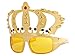 Produktbild Alsino Sonnenbrille Funbrille Spaßbrille König Partybrille Krone gold mit bunten Strass 51