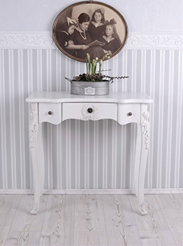 Tischkonsole Shabby Chic Konsolentisch Weiss Damenschreibtisch Palazzo Exclusive Tischkonsole Shabby Chic Konsolentisch Weiss Damenschreibtisch Palazzo Exclusive
