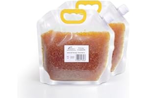 DeseCamen - Gel de sílice naranja con indicador de saturación - Absorbedor de humedad - reutilizable - libre de DMF - no tóxico - bolitas desecantes - Deshumidificador (3-5MM 2 KG)