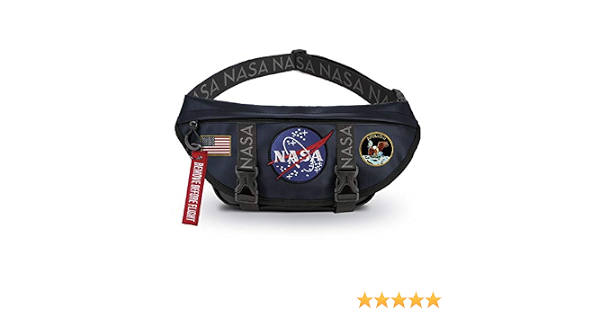KARACTERMANIA NASA Apollo II-Marsupio TPU, Blu : Amazon.it: Valigeria