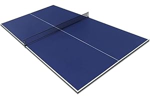 HLC 9FT Full Size Tennis Table Tennis Top Folding Ping Pong Top Blue 274 * 152 * 1.5CM
