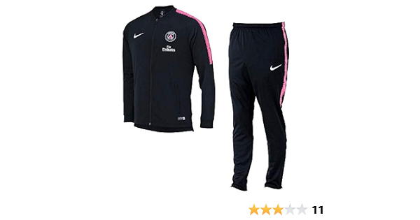 nike psg trainingsanzug schwarz pink
