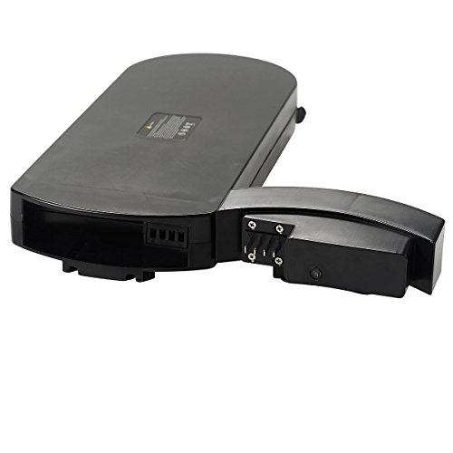 Akku 36V 13Ah Lithium Ionen Fahrradakku für E-Bike und Aufladegerät Schwarz - 2