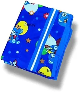 Techworld Computers Service Multipurpose Plastic Baby almirah Cover/Kids Wardrobe Cover/Folding only Cover almirah Cover/Toy Box Cover