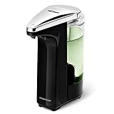simplehuman Compact Sensor Pump with Soap Sample, 237 ml - Black (Kitchen &amp; Home)