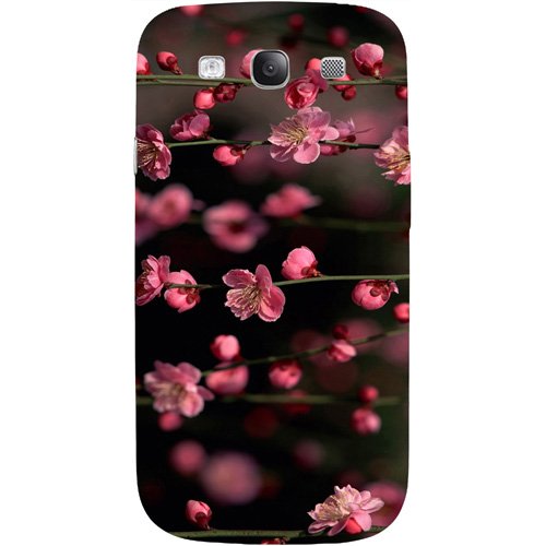 Casotec Pink Flowers Design 3D Printed Hard Back Case Cover for Samsung Galaxy S3 i9300 (8151-13651)
