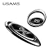 Produktbild USAMS Handy Ringhalter Finger Ring Magnetisch 360° Für iPhone X 8 7 6 S 6 SE 5 Samsung Galaxy S9 S8 S5 S5 A5 A6 A7 Note8 360° Magnetisch Für Smartphone Bis Zu 6 Zoll/Schwarz