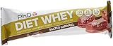 PhD Nutrition Diet Whey Protein Bars, Salted Caramel, Pack of 12