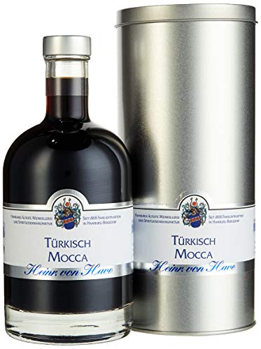 von Have Türkisch Mocca Kaffee-Likör mit Jamaica-Rum in Geschenk-Dose (1 x 0.5 l)